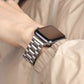Silver SteelFlex Apple Watch Straps