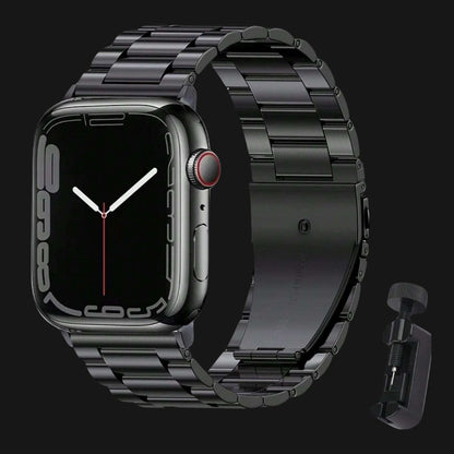 Black SteelFlex Apple Watch Straps