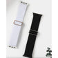 Black & White DoubleSet Nylon Apple Watch Straps