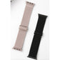 Pink & Black DoubleSet Nylon Apple Watch Straps