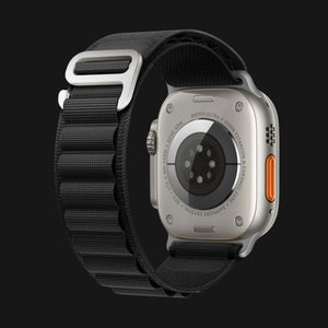 Black Nylon Apple Watch Strap