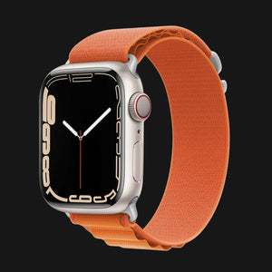 Orange Nylon Apple Watch Straps