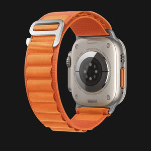 Orange Nylon Apple Watch Straps
