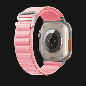 Pink Nylon Pro Apple Watch Straps