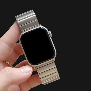 Silver SmoothSteel Apple Watch Straps