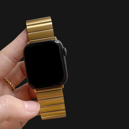 Gold SmoothSteel Apple Watch Strap