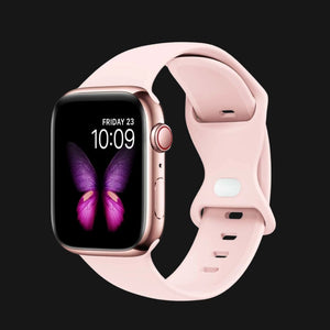 PinkFlex Silicone Apple Watch Straps