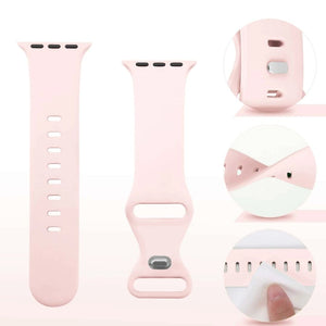 PinkFlex Silicone Apple Watch Straps