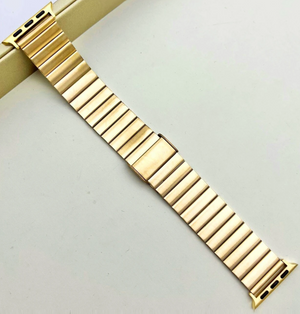 Gold SmoothSteel Apple Watch Strap